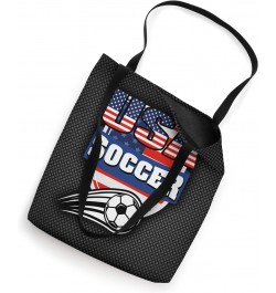 America Soccer Fans Jersey - United States Football Lovers Tote Bag $13.94 Totes