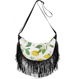 Women Fringe Tassel Cross Body Bag Leisure Shoulder Bag Color047 $11.34 Crossbody Bags