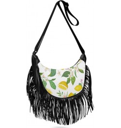 Women Fringe Tassel Cross Body Bag Leisure Shoulder Bag Color047 $11.34 Crossbody Bags