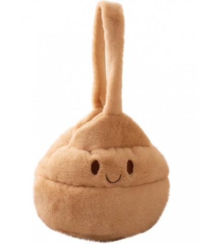 Funny Autmn & Winter Plush Poop Style Bag, Women Poop Shoulder Handbag, Interesting Poop Crossbody Bag For Daily Life $44.52 ...