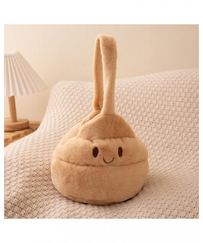 Funny Autmn & Winter Plush Poop Style Bag, Women Poop Shoulder Handbag, Interesting Poop Crossbody Bag For Daily Life $44.52 ...