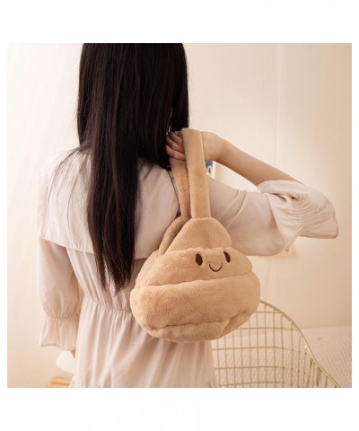 Funny Autmn & Winter Plush Poop Style Bag, Women Poop Shoulder Handbag, Interesting Poop Crossbody Bag For Daily Life $44.52 ...