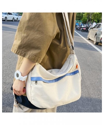 Canvas Tote Bag for Women Men Unisex Purses Women's Crossbody Handbags Hobo Shoulder Bag for Teen Girls… White $22.83 Hobo Bags