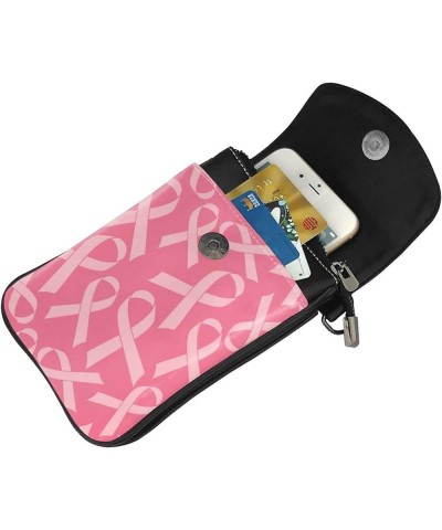 Women Cell Phone Pouch Happy St Patricks Day Ireland Flag Clover Pink Printed Wallet Purses Mini Card Holder Wallet 210 $13.9...