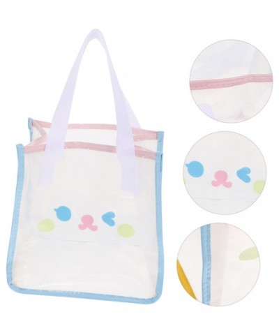 4pcs Handbag Womens Tote Bags for Work Transparent Bag Work Tote Bags for Women Adorable Beach Bag Hand Bags Cartoon Bags Cle...