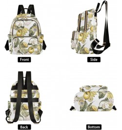 Lemon Banana Pineapple Women's Backpack Purse Causal Daypack Work Travel College Business Trip Bag Shoulder Bag Medium $14.07...