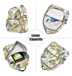 Lemon Banana Pineapple Women's Backpack Purse Causal Daypack Work Travel College Business Trip Bag Shoulder Bag Medium $14.07...