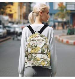 Lemon Banana Pineapple Women's Backpack Purse Causal Daypack Work Travel College Business Trip Bag Shoulder Bag Medium $14.07...