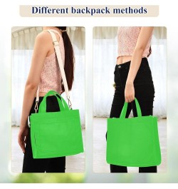 Orange Yellow Gradient Corduroy Womens Work Bag Shoulder Bag Office Bag for Women for Work Small Crossbody Bag Lime Green $9....