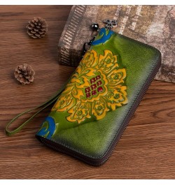 Long Ladies Wallet, Hand-Held Zipper Bag, Detachable Wristband Wallet Coin Purse fugulvse $26.77 Wallets