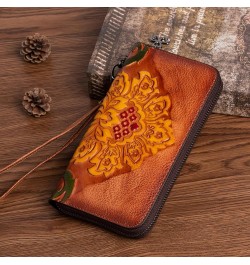 Long Ladies Wallet, Hand-Held Zipper Bag, Detachable Wristband Wallet Coin Purse fugulvse $26.77 Wallets