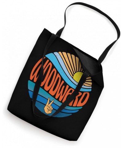 Woodward Shirt Vintage Sunset Woodward Groovy Tie Dye Tote Bag $13.63 Totes