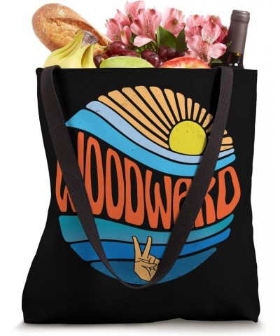 Woodward Shirt Vintage Sunset Woodward Groovy Tie Dye Tote Bag $13.63 Totes