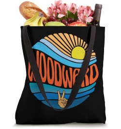 Woodward Shirt Vintage Sunset Woodward Groovy Tie Dye Tote Bag $13.63 Totes