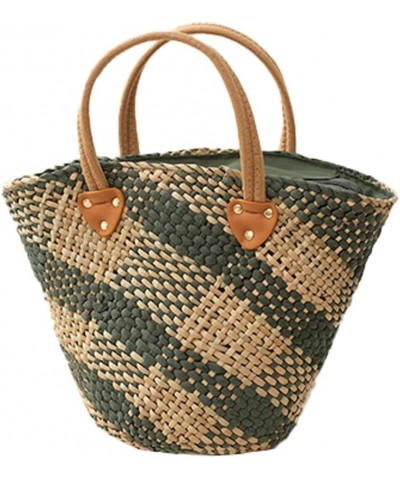 Straw Tote Bag for Women Hand Woven Shoulder Bag Large Beach Bag Straw Hobo Bag Vintage Straw Hobo Handbags 2024 Straw Bags G...