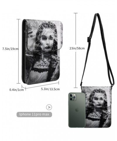 The Mun-sters Family Small Crossbody Cell Phone Bag Women's Portable Shoulder Bag Handbag Purse,With Removable Shoulder Strap...