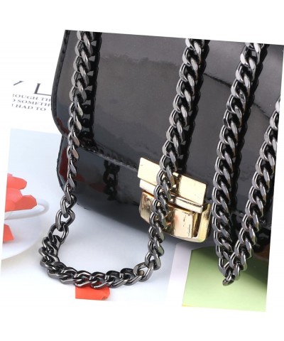 Purse Bag Handles 2pcs Tote Bag Strap Metal Bag Chain Purse Handles Shoulder Bag Strap Pocketbooks Bag Handles Crossbody DIY ...