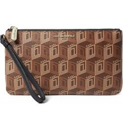 Maybelle SLG Essential Wristlet Brown Logo $27.60 Wristlets