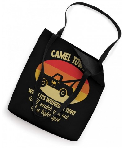 Camel Towing Retro Adult Camel Toe Funny Saying Tote Bag $10.75 Totes