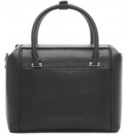 Perry Organizational Dome Satchel Black/Silver $61.28 Satchels