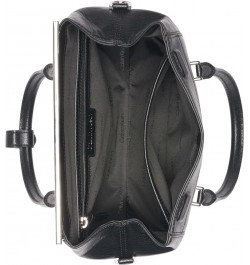 Perry Organizational Dome Satchel Black/Silver $61.28 Satchels