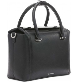 Perry Organizational Dome Satchel Black/Silver $61.28 Satchels