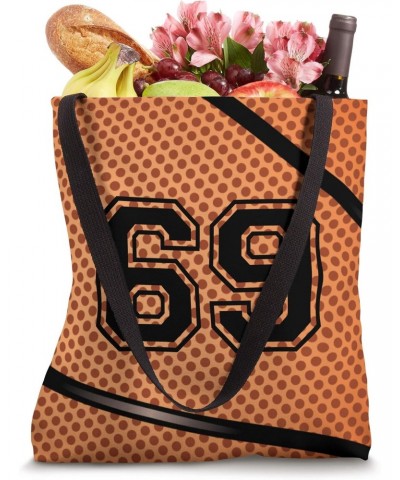 Basketball Jersey Number 69 Sixty Nine No 69 Game Play Tote Bag $10.49 Totes