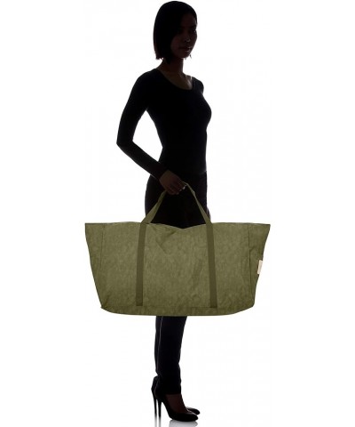 [アースメイド] NYLON LARGE TOTE E5271 Khak $28.32 Totes