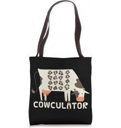 Funny Math Mathematics - Cowculator Tote Bag $12.97 Totes