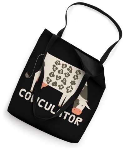 Funny Math Mathematics - Cowculator Tote Bag $12.97 Totes