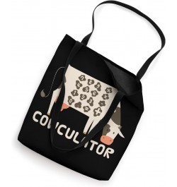 Funny Math Mathematics - Cowculator Tote Bag $12.97 Totes