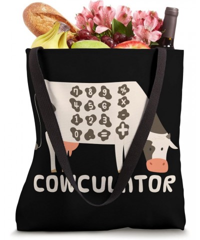 Funny Math Mathematics - Cowculator Tote Bag $12.97 Totes