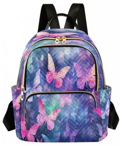 Butterfly Beautiful Fashion Backpack Purse Ladies Fashion Rucksack Travel Shoulder Bag Casual Daily Backpack Medium $20.71 Ba...