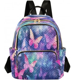 Butterfly Beautiful Fashion Backpack Purse Ladies Fashion Rucksack Travel Shoulder Bag Casual Daily Backpack Medium $20.71 Ba...