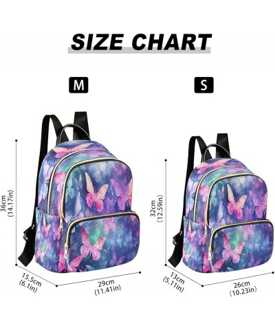 Butterfly Beautiful Fashion Backpack Purse Ladies Fashion Rucksack Travel Shoulder Bag Casual Daily Backpack Medium $20.71 Ba...