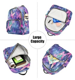 Butterfly Beautiful Fashion Backpack Purse Ladies Fashion Rucksack Travel Shoulder Bag Casual Daily Backpack Medium $20.71 Ba...