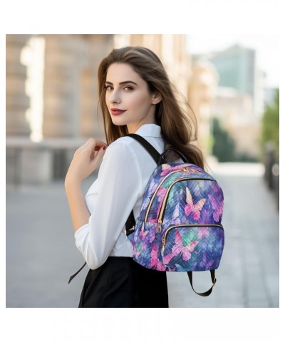 Butterfly Beautiful Fashion Backpack Purse Ladies Fashion Rucksack Travel Shoulder Bag Casual Daily Backpack Medium $20.71 Ba...