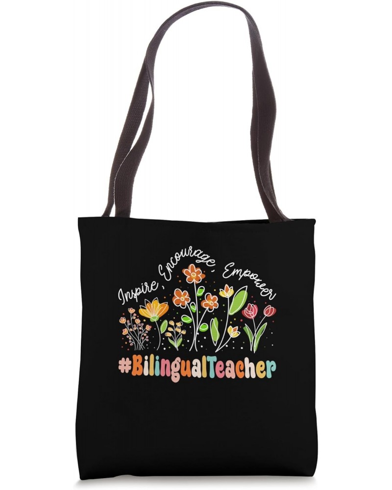 Bilingual Teacher Appreciation Week Teacher Back to School Tote Bag $10.60 Totes