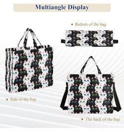 Tote Bag for Women with Zipper,Polyester Tote Purse Holiday Tote Bag Work Handbag Women Gift 4 $19.13 Totes