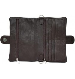 American West Womens Grab-And-Go Foldover Crossbody/Clutch/Wallet Bag Black $31.20 Clutches