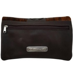 American West Womens Grab-And-Go Foldover Crossbody/Clutch/Wallet Bag Black $31.20 Clutches