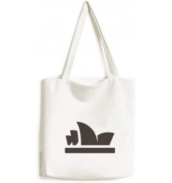 Australia City Landmark Sydney Opera House Tote Canvas Bag Shopping Satchel Casual Handbag $13.33 Totes