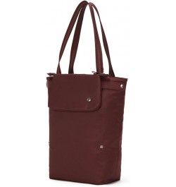 Women's Citysafe CX Anti Theft Packable Vertical Tote, Merlot Merlot $61.46 Totes