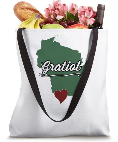 GRATIOT - Wisconsin | WI USA - City State Souvenir - Tote Bag $16.50 Totes