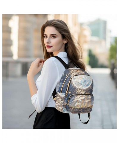 Medium Fashion Backpack for Women Fantasy Ship Ocean Print Ladies Travel Daypack Aesthetic Shoulder Bag 11.4×6.1×14.1 IN $15....