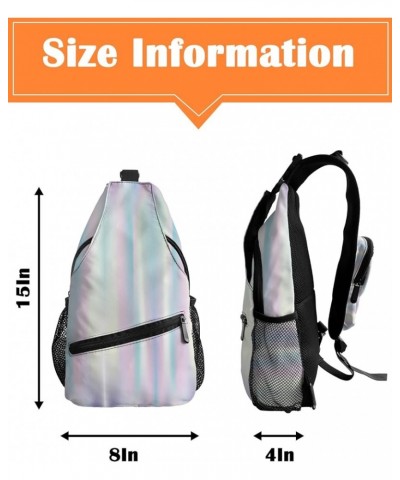 Sling Bag Crossbody Bag for Women Men Retro Solid Gray Desert Texture Waterproof Hiking Backpack Lightweight Chest Shoulder B...