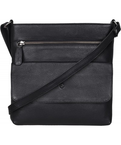 Piper Leather Crossbody Bag Grainy Napa Black $25.85 Crossbody Bags