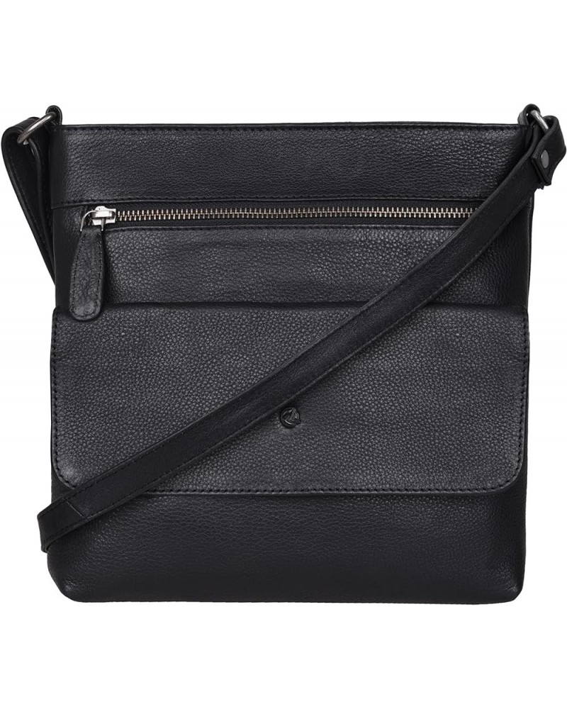 Piper Leather Crossbody Bag Grainy Napa Black $25.85 Crossbody Bags