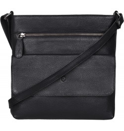 Piper Leather Crossbody Bag Grainy Napa Black $25.85 Crossbody Bags