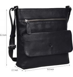 Piper Leather Crossbody Bag Grainy Napa Black $25.85 Crossbody Bags